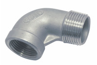 CODO 90 M.H. INOX - CODO 90' INOX 316 M.H. - FONTANERIA INOX